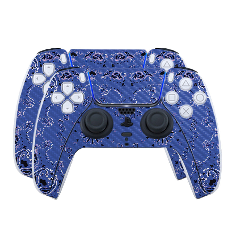 Blue Bandana Skin For Sony PlayStation Controller — MightySkins