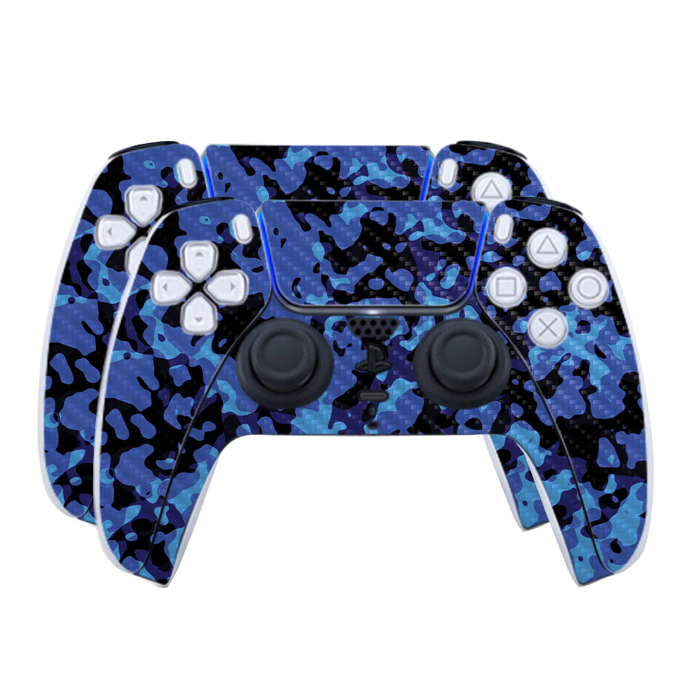 Blue Modern Camo Skin For Sony PlayStation Controller