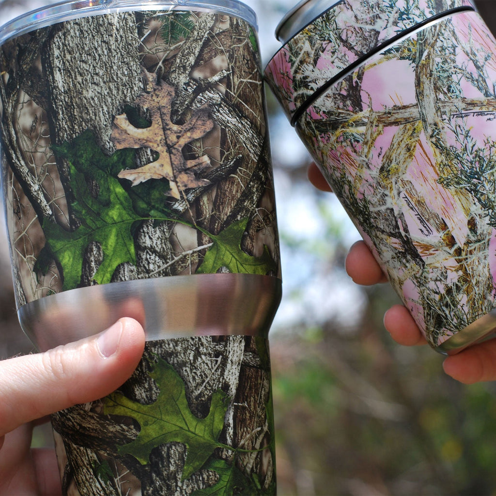  MightySkins Skin Compatible With Stanley The Quencher H2.0  FlowState 40 Oz Tumbler - Gray Camouflage, Protective, Durable, and Unique  Vinyl Decal wrap cover