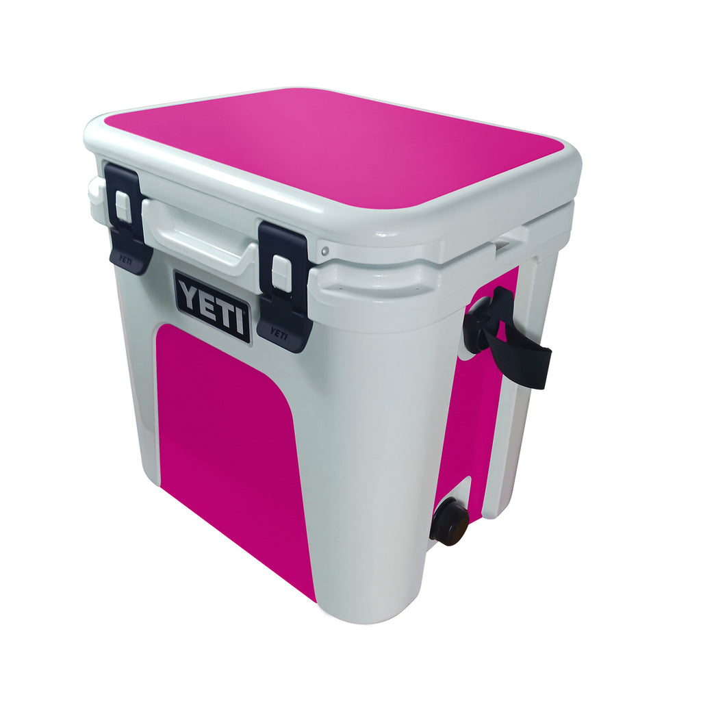 Pink Yeti Hard Cooler Hot Pink Yeti Cooler MightySkins YEROA24LID