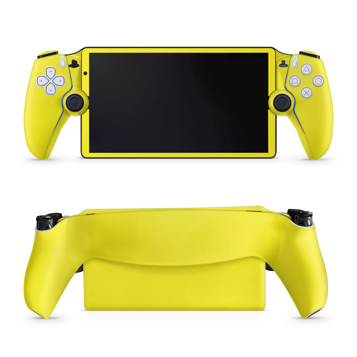 Solid Yellow Skin For Sony PS5 Portal Remote Player — MightySkins