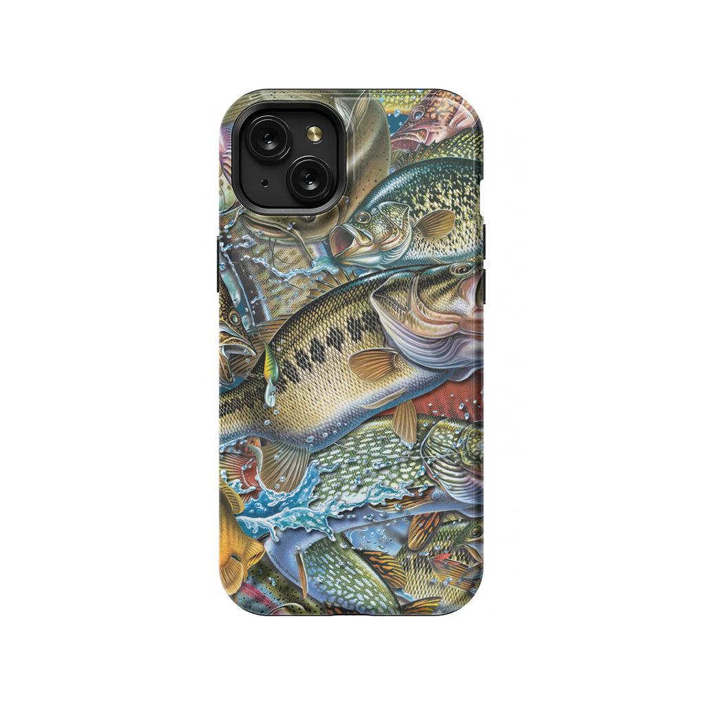 Action Fish Puzzle Case for iPhone 15 Plus — MightySkins