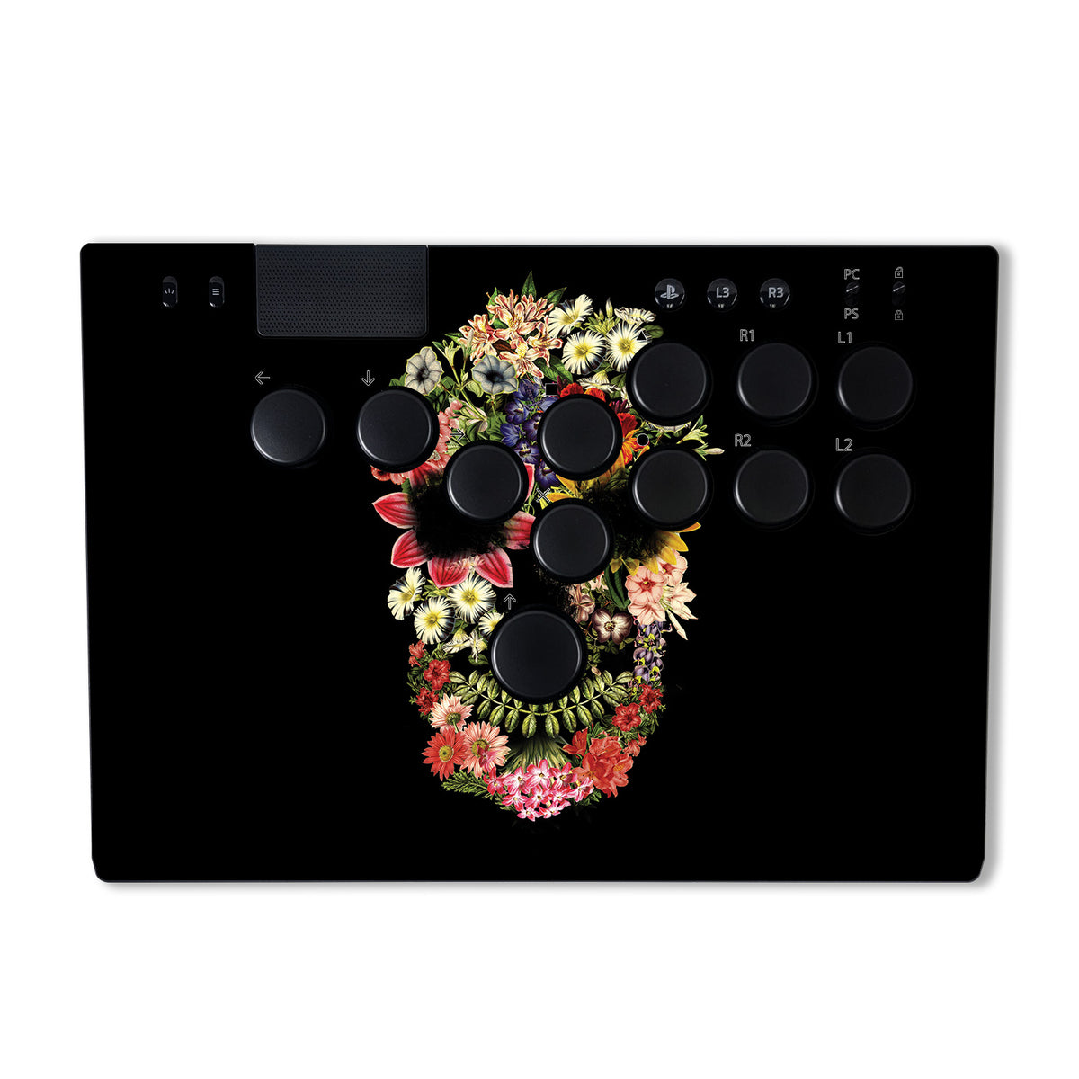 Floral Skull Skin For Razer Kitsune — MightySkins