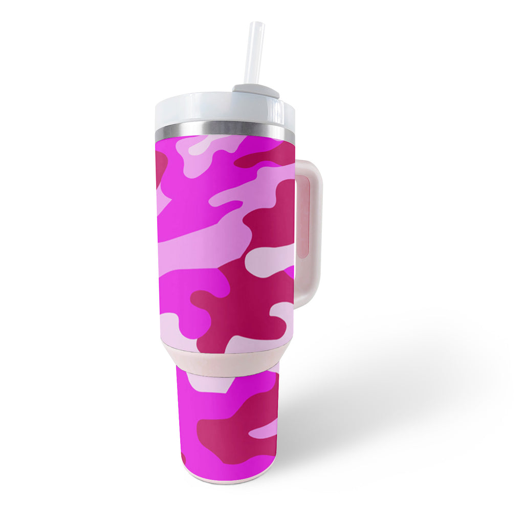 Pink Camouflage - YETI, RTIC, Ozark Trail Cooler Wrap