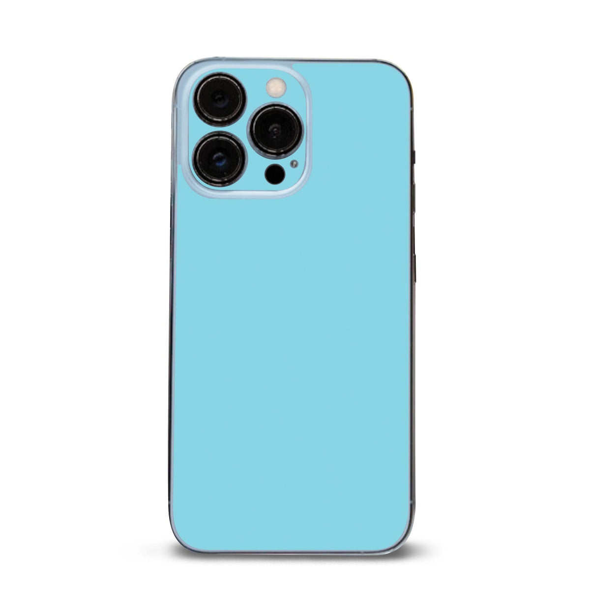 Solid Baby Blue Skin For Apple iPhone 15 Pro — MightySkins