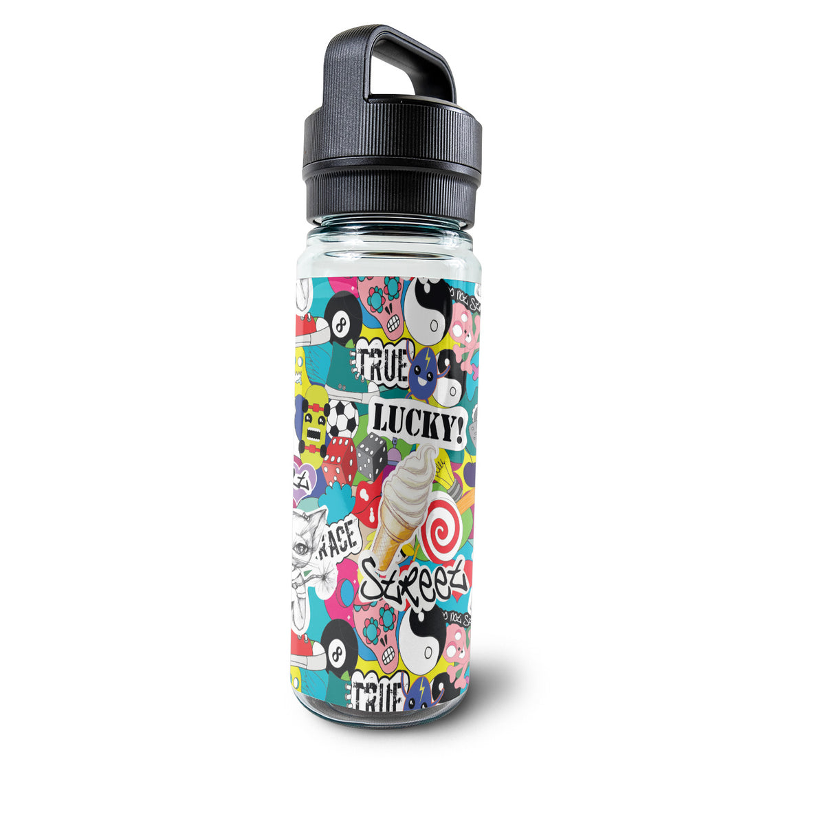 Sticker Bomb Skin For Yeti Yonder 750 ML 25 OZ Water Bottle