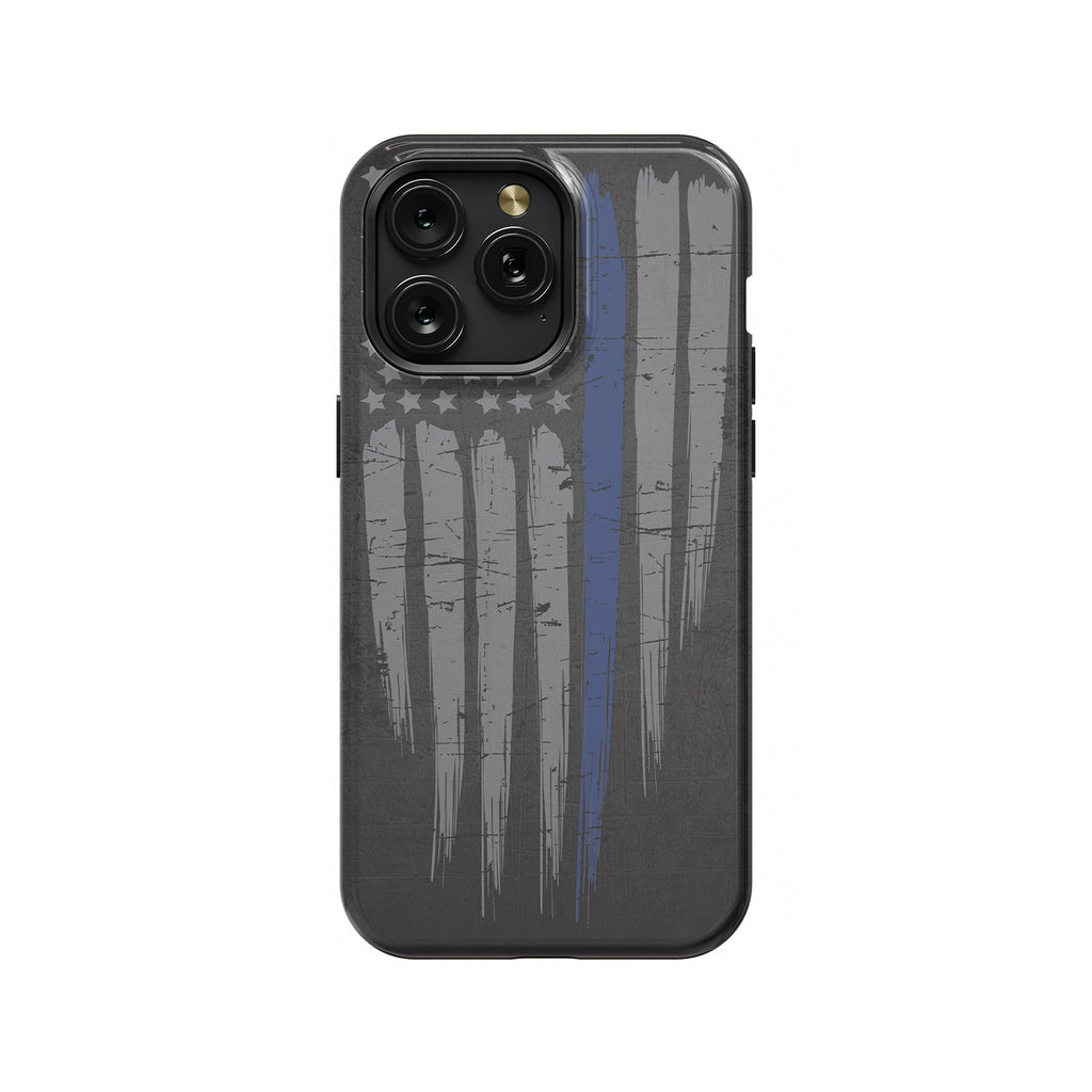 Thin Blue Line Case for iPhone 15 Pro Max — MightySkins