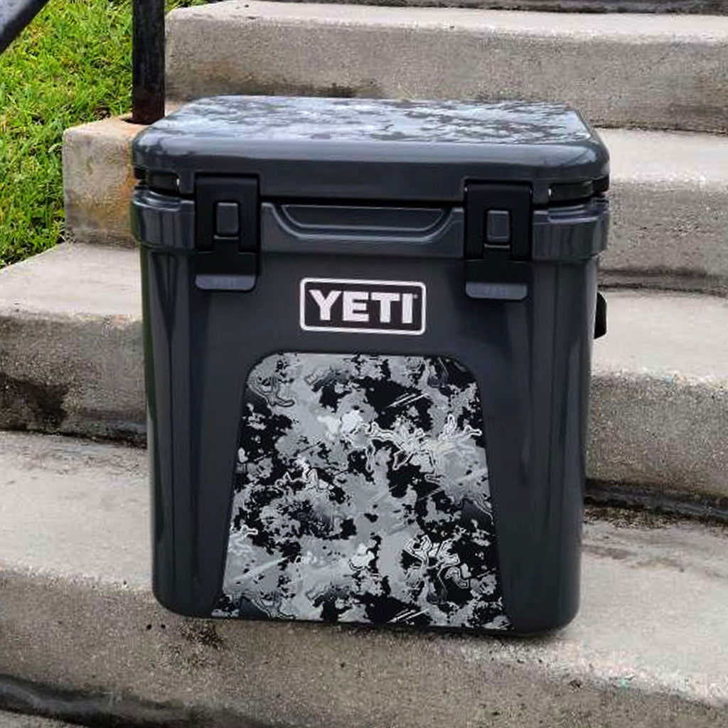 MightySkins Skin Compatible with Yeti Roadie 24 Hard Cooler LID ONLY -  Space Cell | Protective Viny wrap | Easy to Apply and Change Style | Made  in