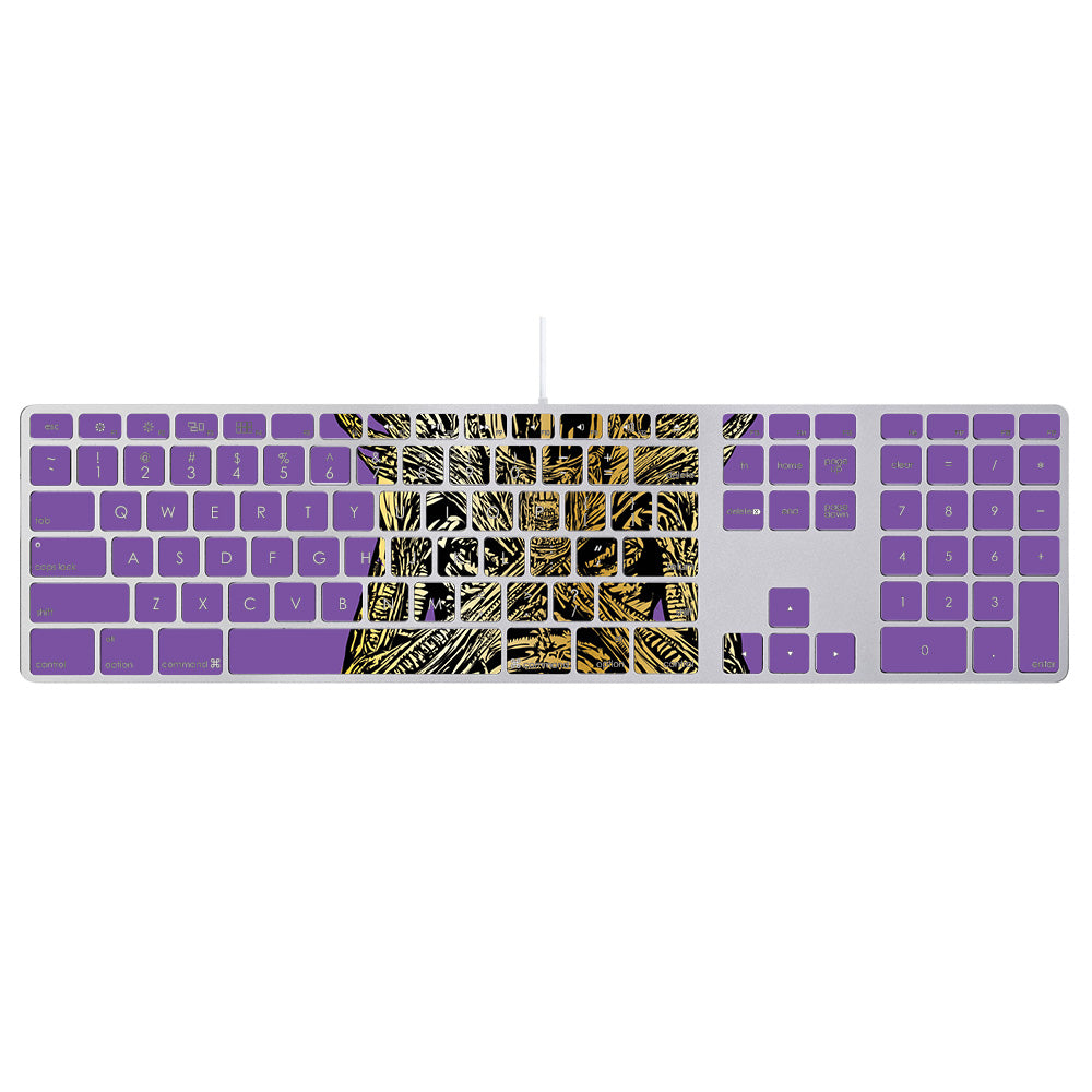 Alien Drome Skin For Apple Keyboard with Keypad MB110LL/B — MightySkins