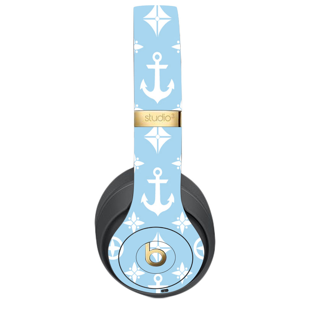 Baby Blue Designer Skin For Beats Studio Wireless — MightySkins