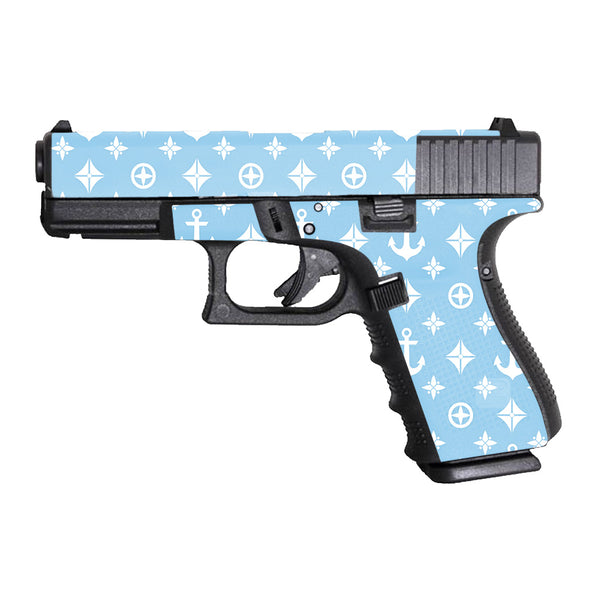 Baby Blue Designer Skin For Glock 19 Gen — MightySkins