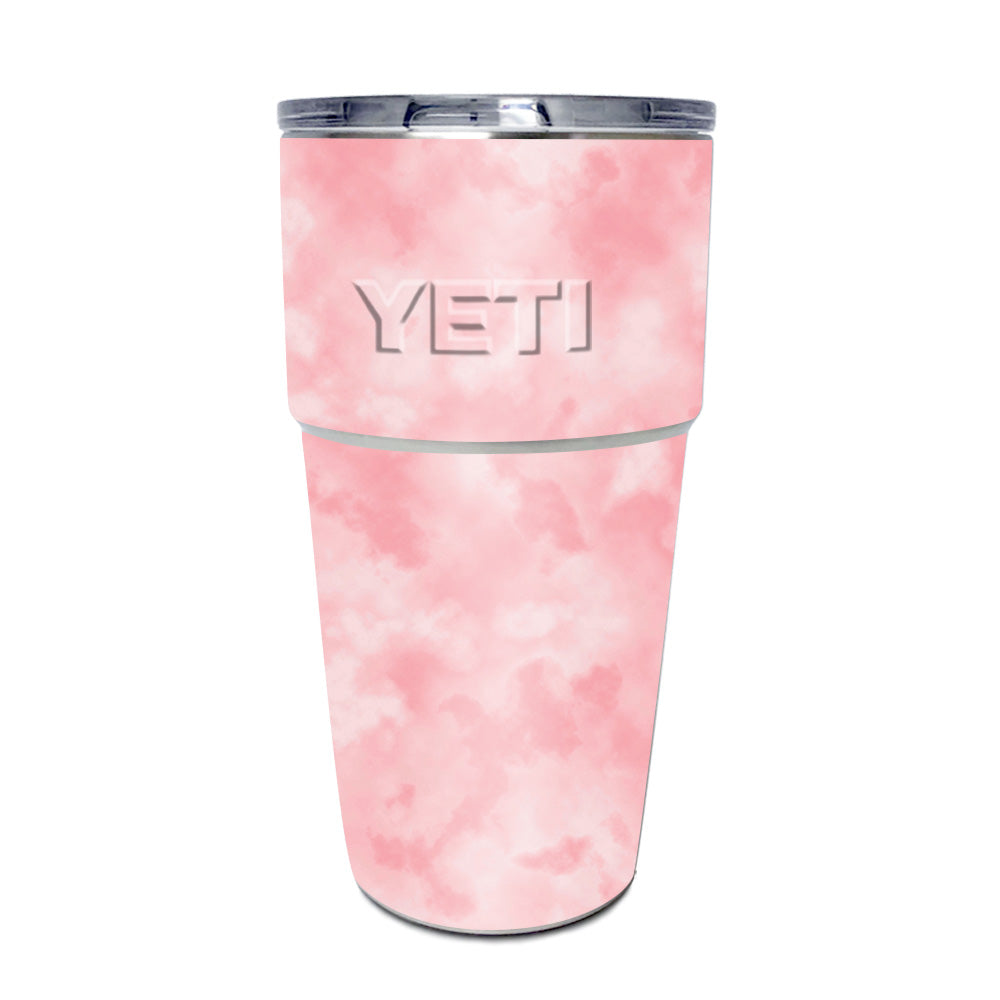 MightySkins YEPINT16SI-Pink Camo Skin for Yeti Rambler 16 oz Stackable Cup  - Pink Camo 