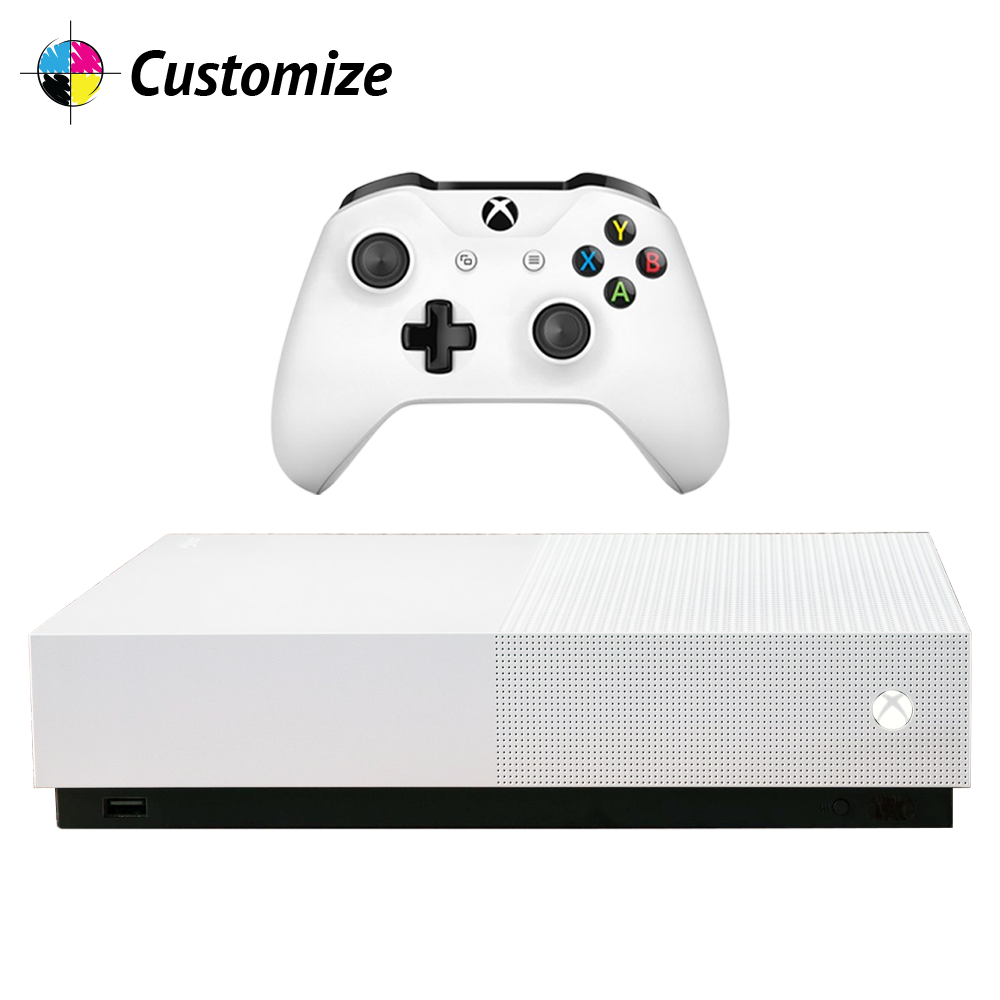 Microsoft Xbox One S All-Digital Edition Custom Wraps & Skins — MightySkins