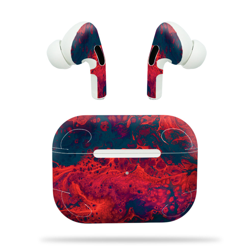 Fiery Flow Skin For Apple AirPods Pro — MightySkins