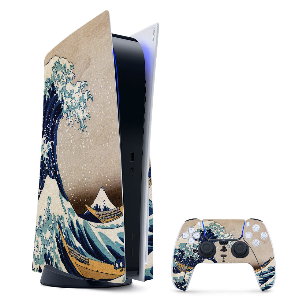 Sony PlayStation 5 PS5 Digital Edition Version Video Game Console W/  Mightyskins Custom Skin Code Voucher - Bundle
