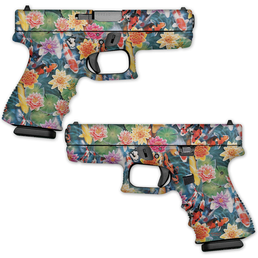 Koi Pond Skin For Gun Wraps Pistol — MightySkins