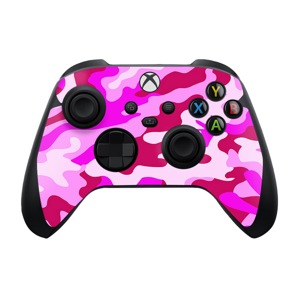 Pink Camo Skin For Microsoft XBOX Series X and S Controller — MightySkins