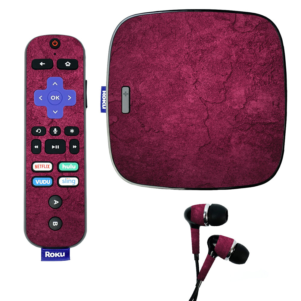 Pink Gravel Skin For Roku Ultra — MightySkins