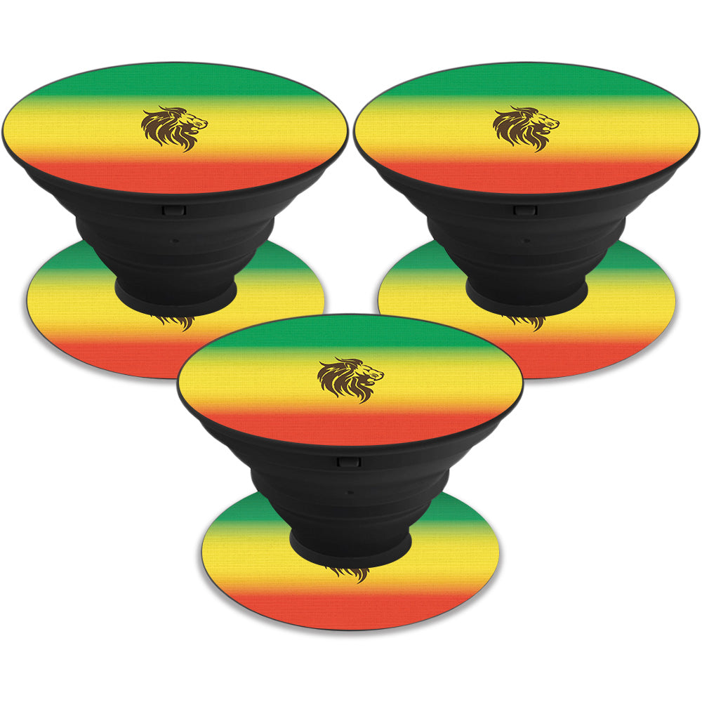 Rasta Lion Skin For PopSocket PopSocket — MightySkins