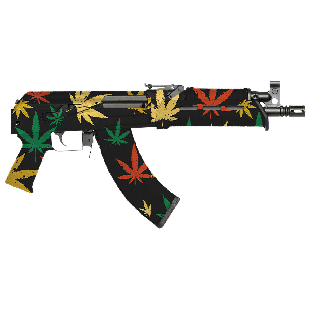 Rastafari Kush Skin For GunWraps AK-47 Rifle — MightySkins
