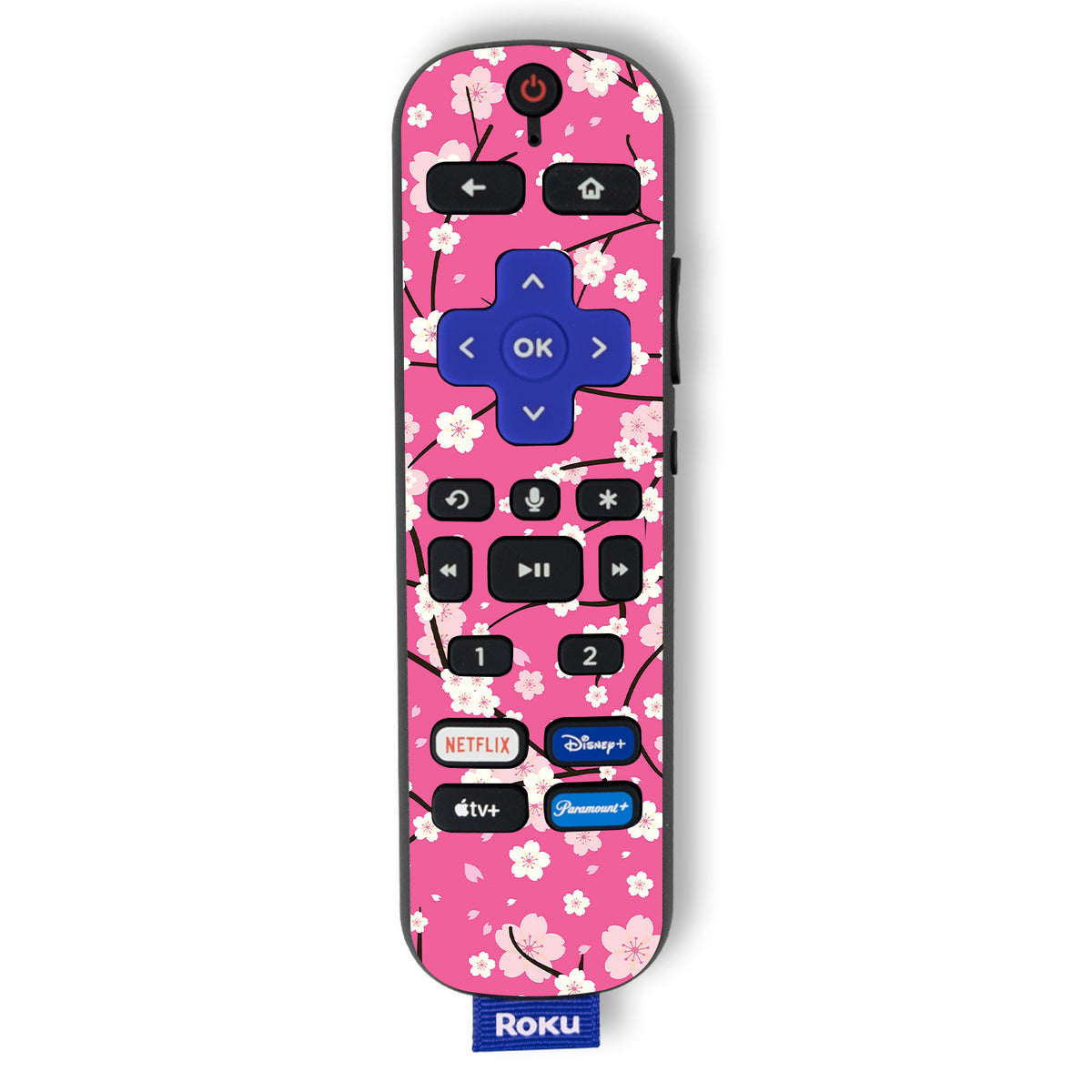 Sakura Pink Skin For Roku Voice Remote Pro — MightySkins