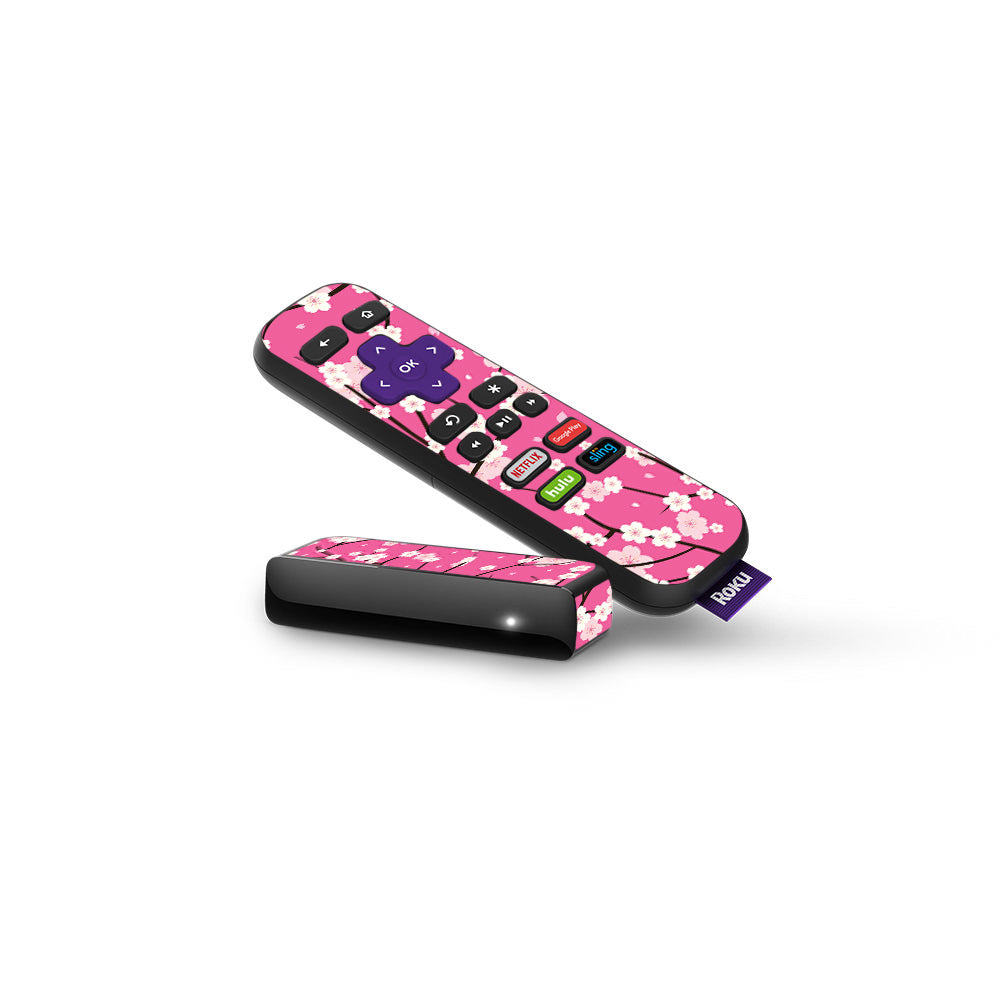 Sakura Pink Skin For Roku Express Remote — MightySkins