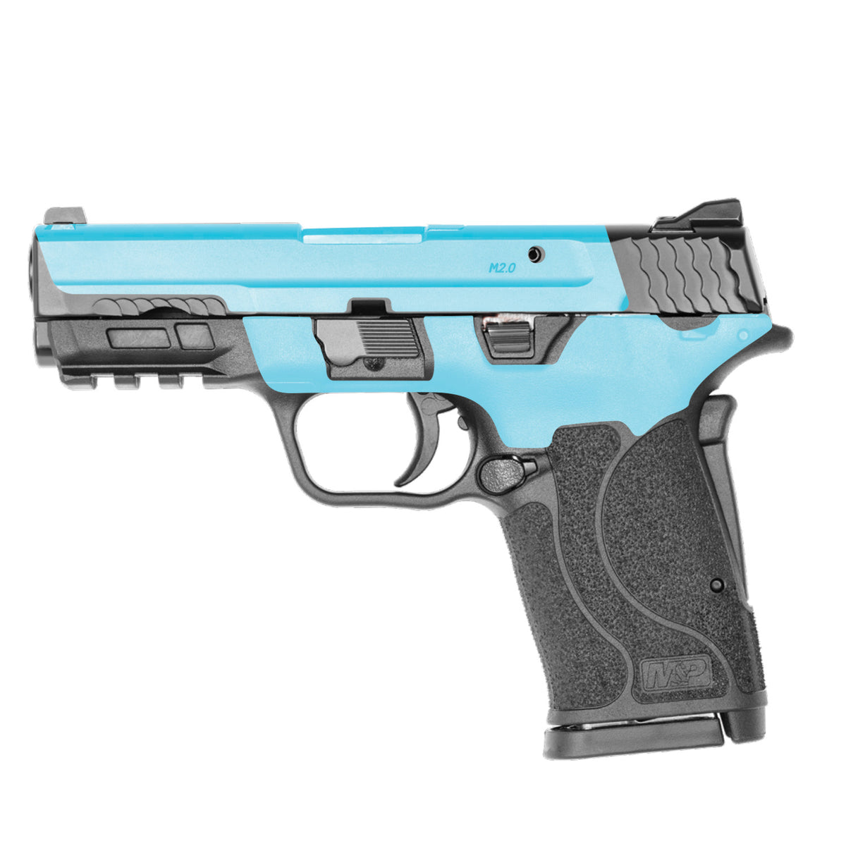 Solid Baby Blue Skin For Smith & Wesson M&P 9mm Shield EZ M2.0