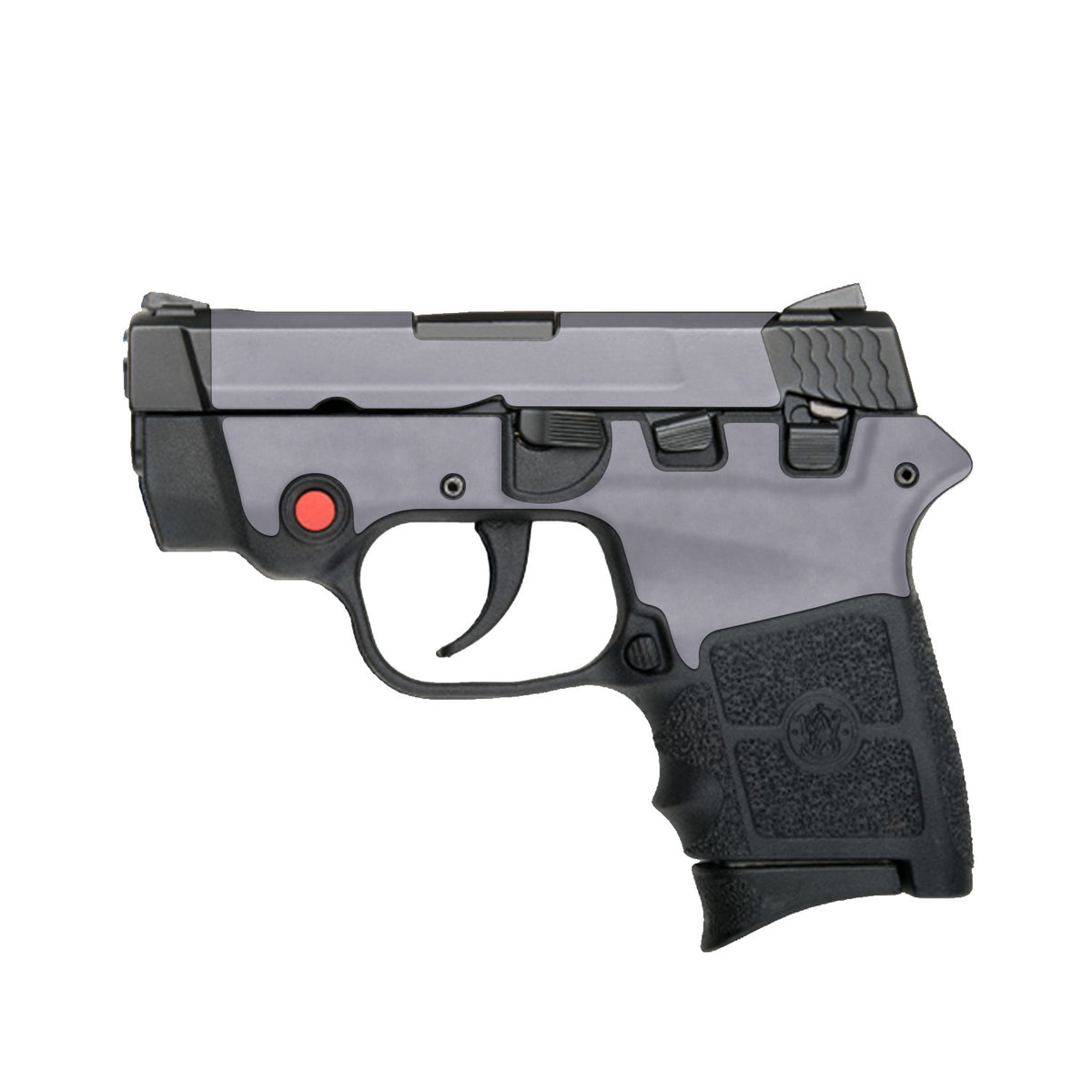 Solid Gray Skin For Smith & Wesson M&P Bodyguard 380 Crimson