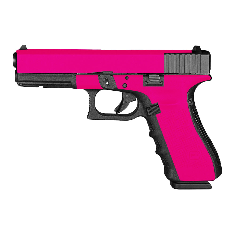 Solid Hot Pink Skin For Glock 17 Gen 4 — MightySkins