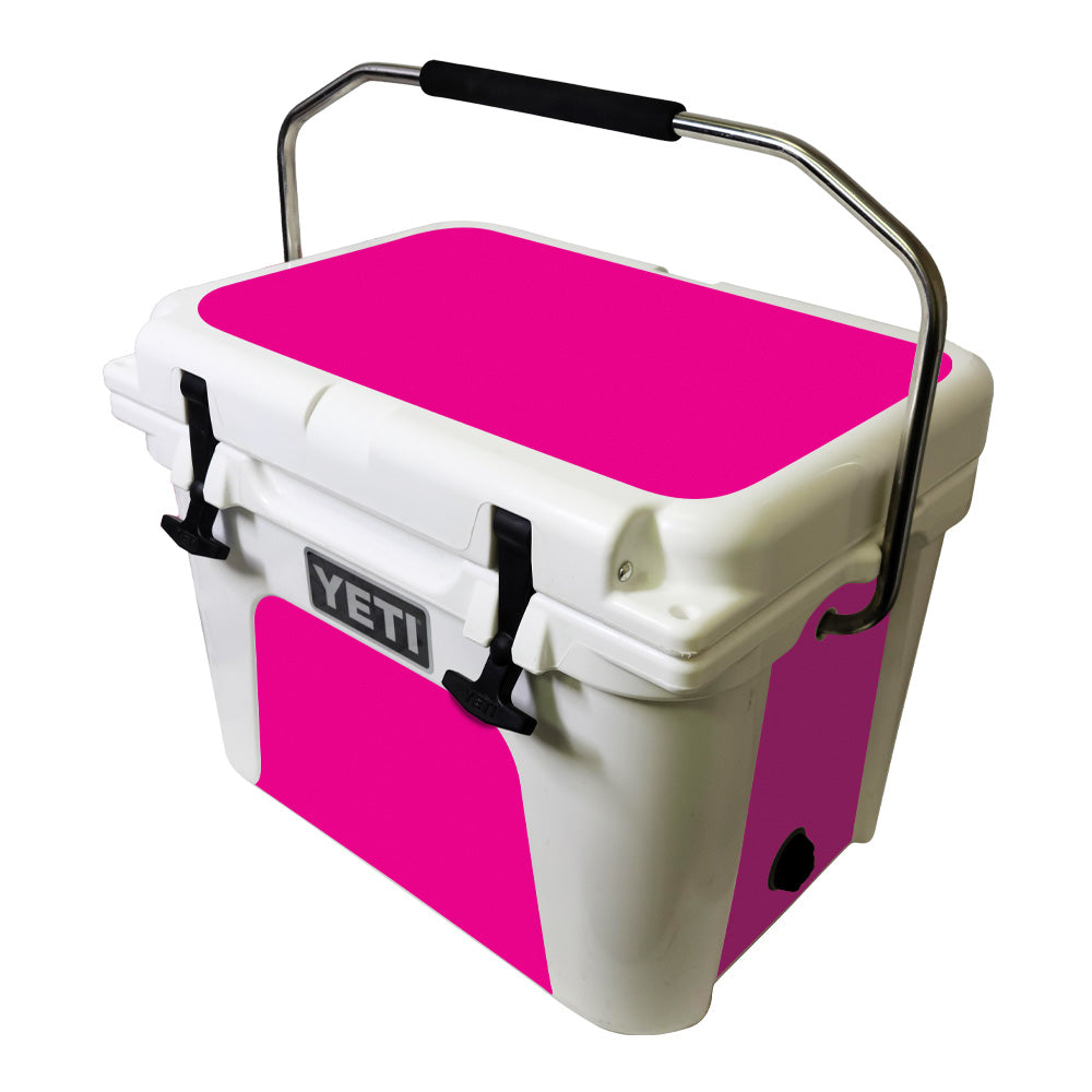 Solid Hot Pink Skin For Yeti 20 qt Cooler — MightySkins