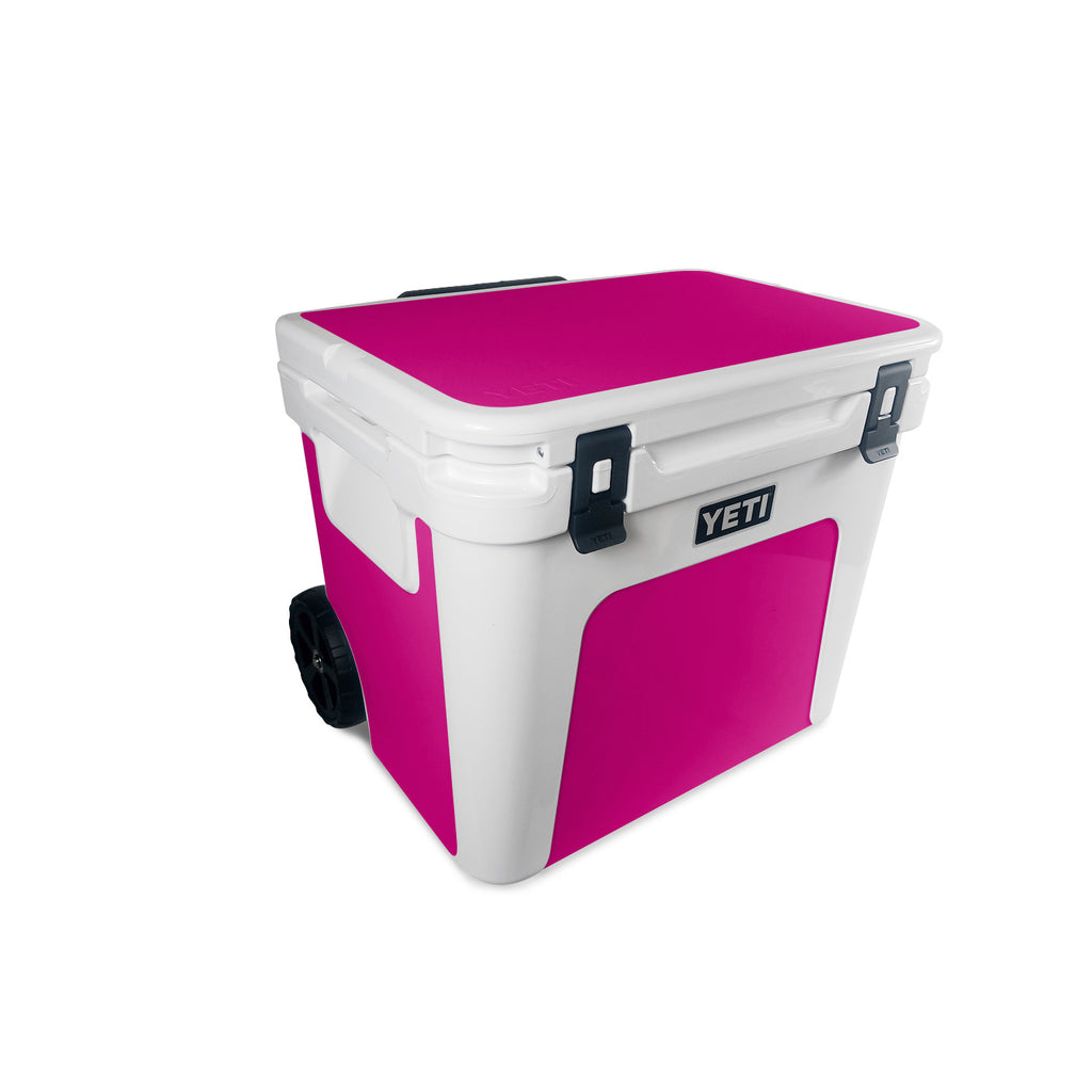 Solid Hot Pink Skin For Yeti Roadie 60 Wheeled Cooler — MightySkins