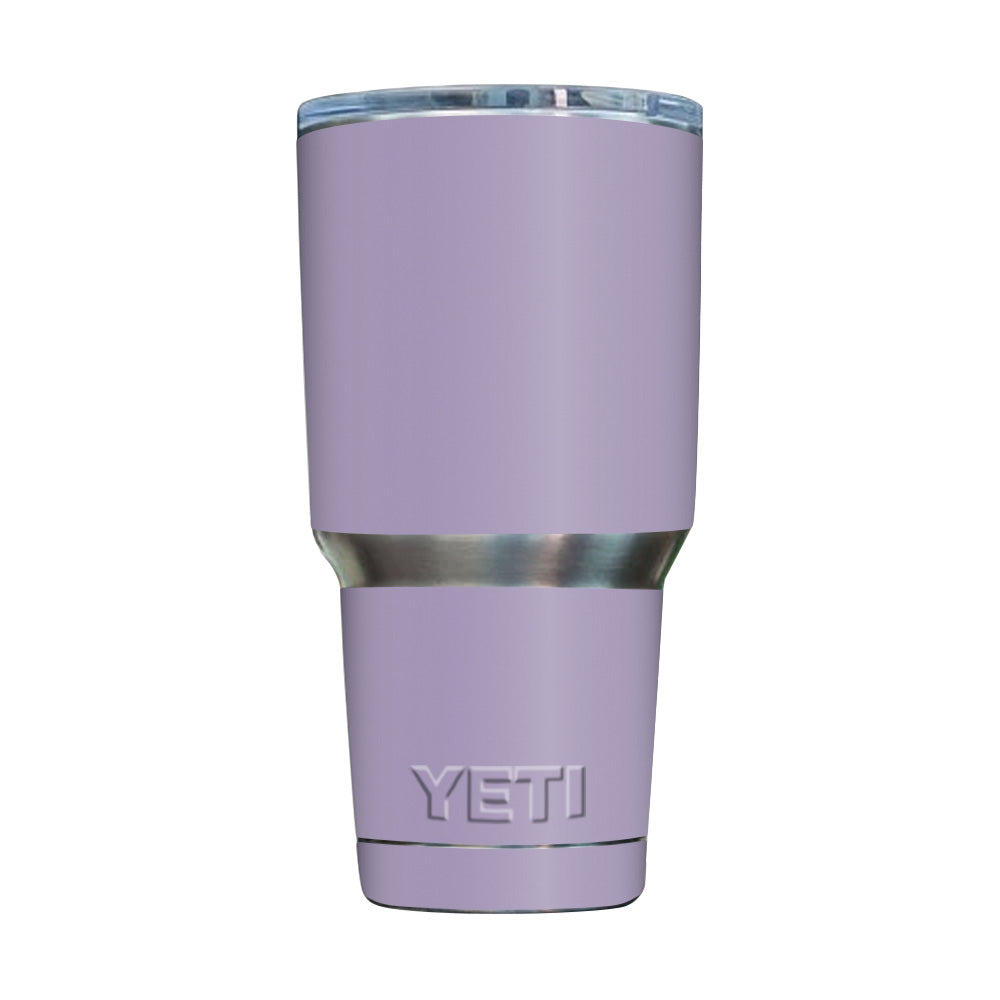 MightySkins YERAM30-Solid Lilac Skin Compatible with Yeti 30 oz Tumbler -  Solid Lilac 