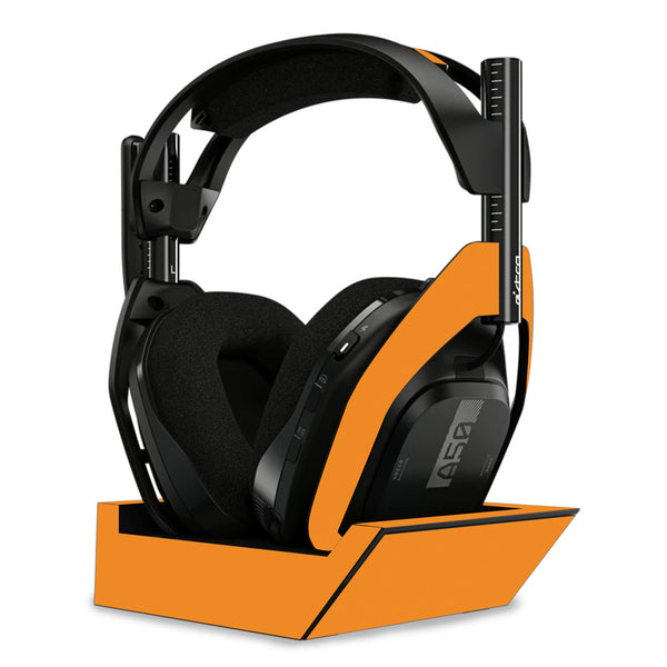 Solid Orange Skin For Astro A50 Wireless Headphones Base Station