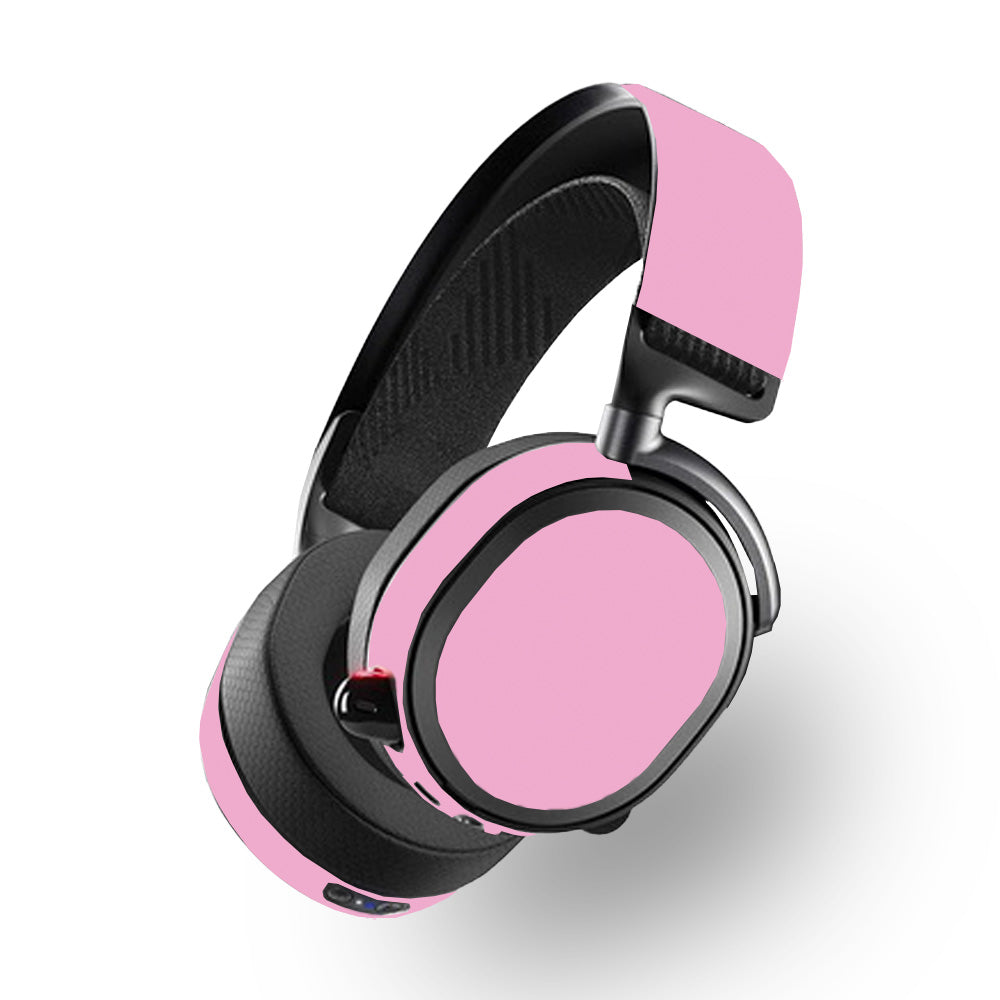 Solid Pink Skin For SteelSeries Arctis Pro Wireless MightySkins