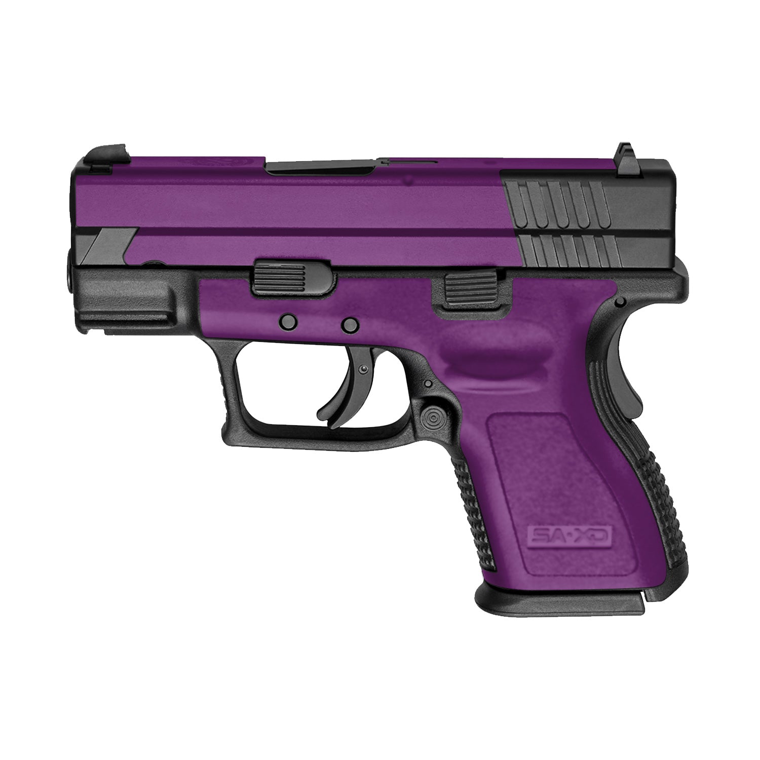 Solid Purple Skin For Springfield XD Sub Compact — MightySkins