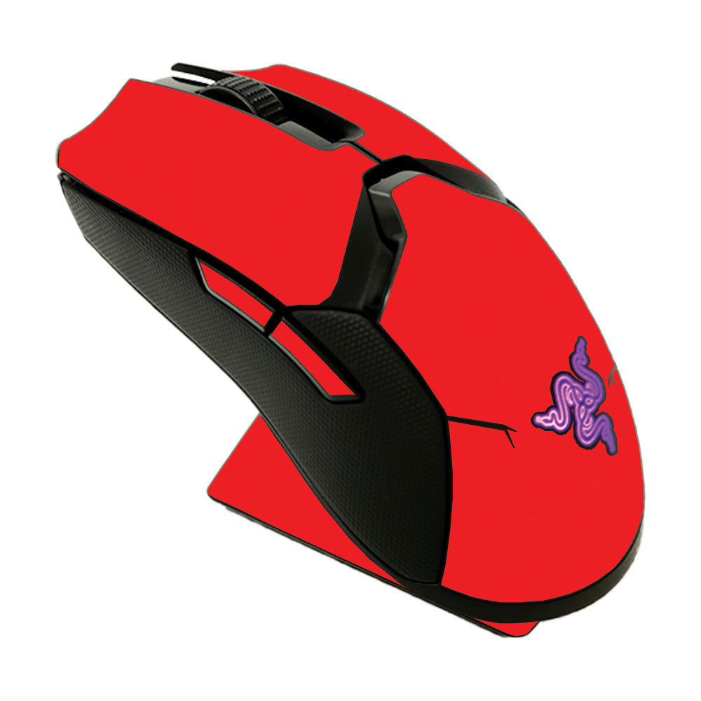 Solid Red Skin For Razer Viper Ultimate — MightySkins