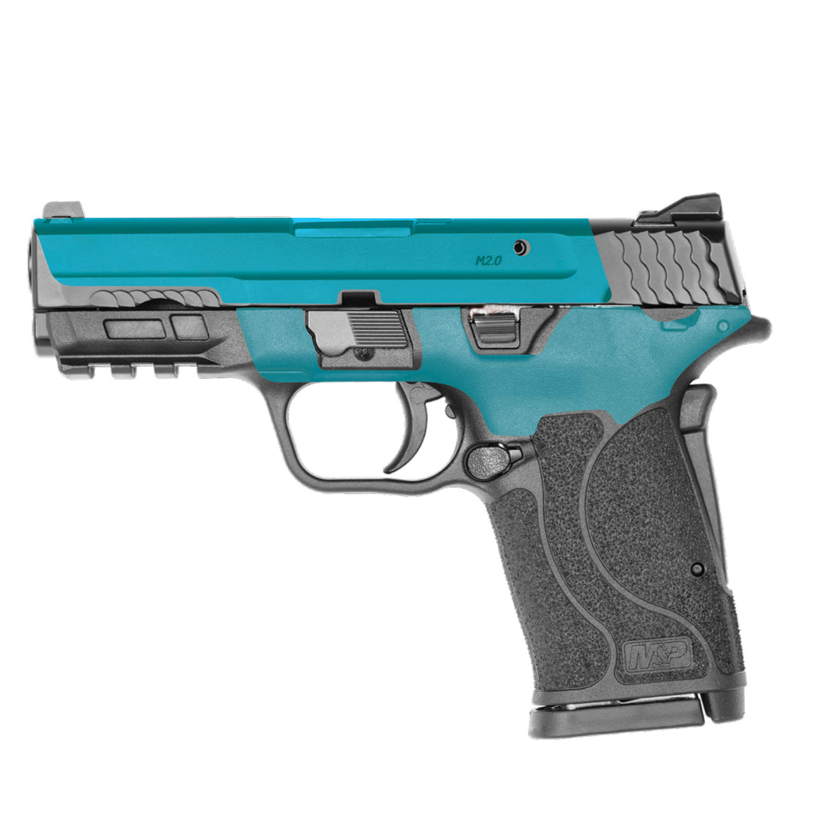 Solid Teal Skin For Smith & Wesson M&P 9mm Shield EZ M2.0