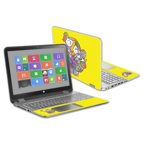 Sweet Cat Hug Skin For Envy x360 15.6