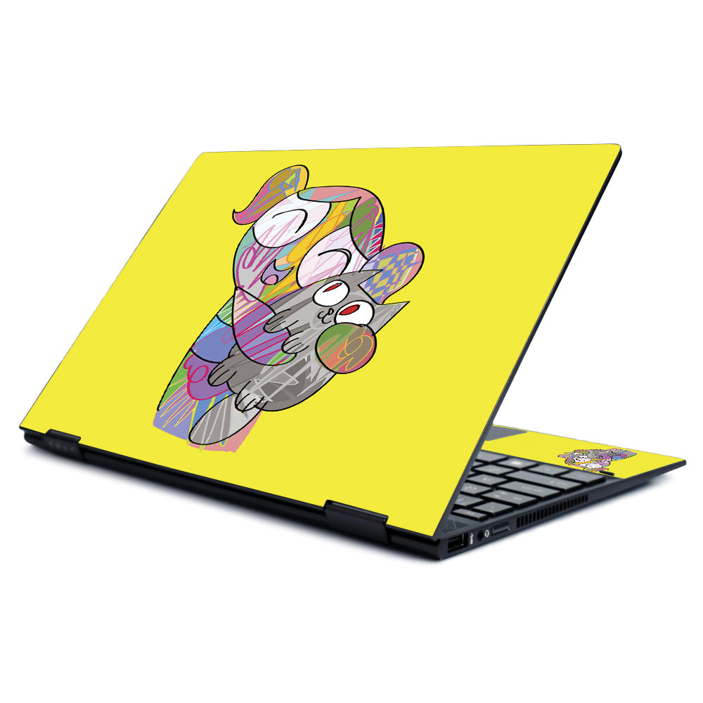 Sweet Cat Hug Skin For Envy x360 13