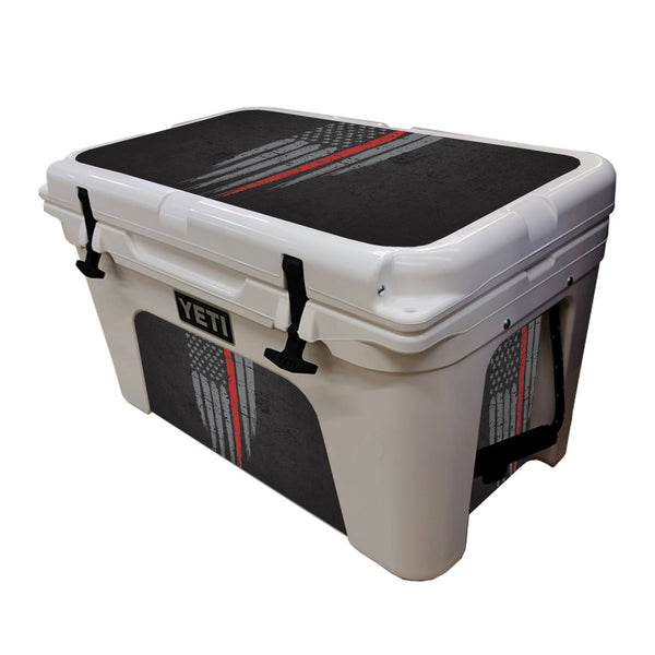 Thin Red Line  YETI 45qt Cooler Skin –