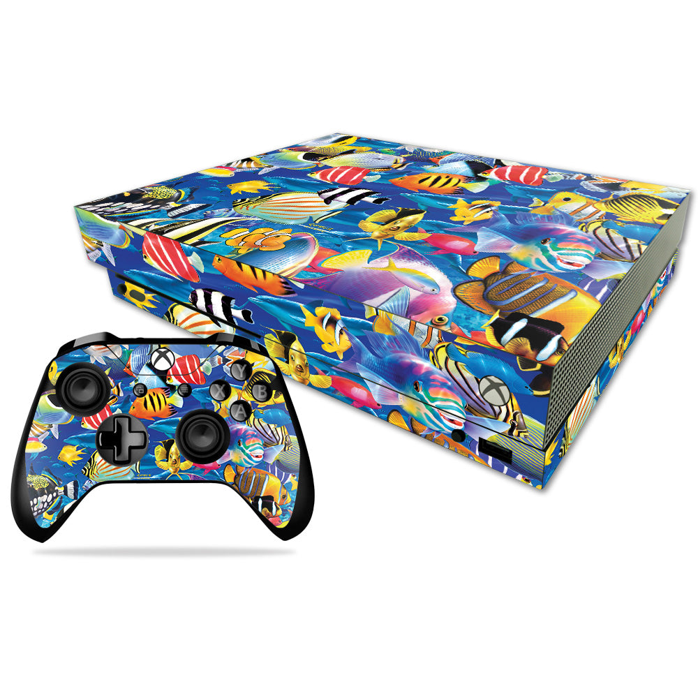 Tropical Fish Skin For Microsoft Xbox One X — MightySkins