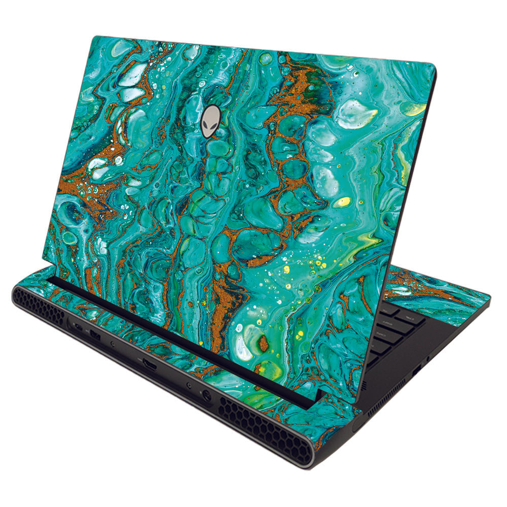 Turquoise Ripple Skin For M15 R5 & M15 R6 (2021) — MightySkins